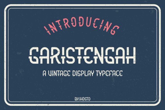 Garistengah Font - Featured Image