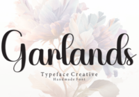 Garlands Font - Featured Image