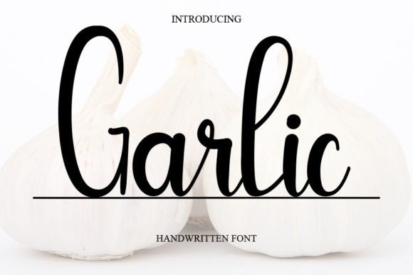 Garlic Font - Featured Image