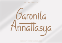 Garonila Annattasya Font - Featured Image