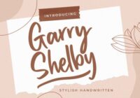 Garry Shelby Font - Featured Image