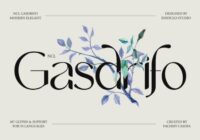 Gasdrifo Font - Featured Image