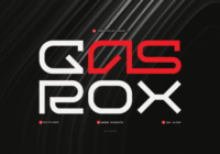Gasrox Font - Featured Image