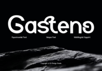 Gasteno Font - Featured Image