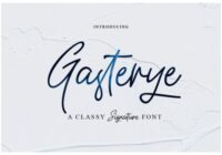 Gasterye Font - Featured Image