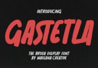 Gastetla Font - Featured Image