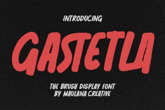 Gastetla Font - Featured Image