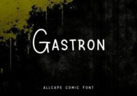 Gastron Font - Featured Image