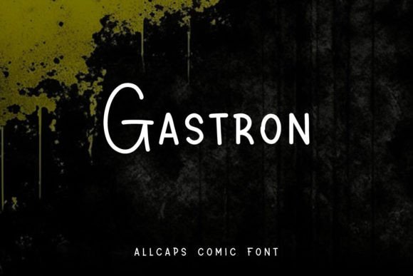 Gastron Font - Featured Image