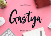 Gastya Font - Featured Image