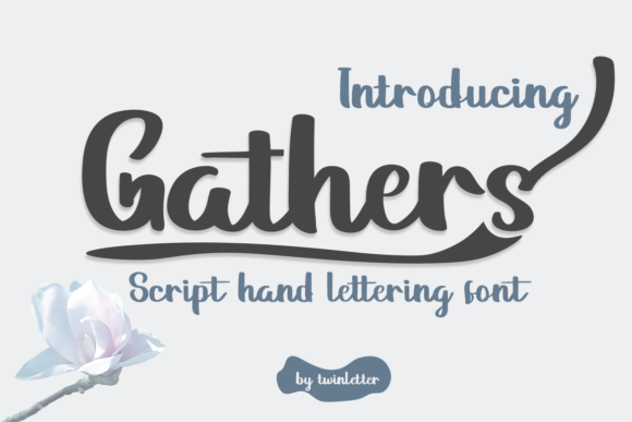 Gathers Font - Featured Image
