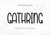 Gathring Font - Featured Image