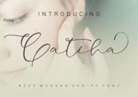 Gatiha Font - Featured Image