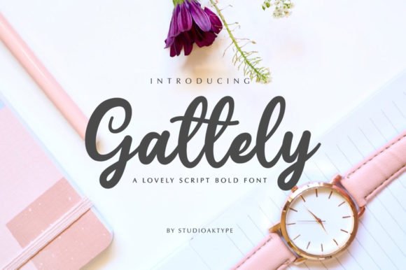 Gattely Font - Featured Image