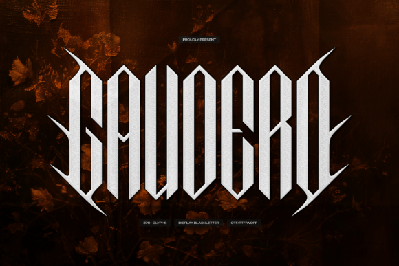 Gaudero Font - Featured Image