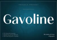 Gavoline Font - Featured Image