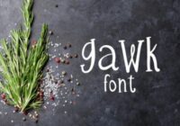 Gawk Font - Featured Image