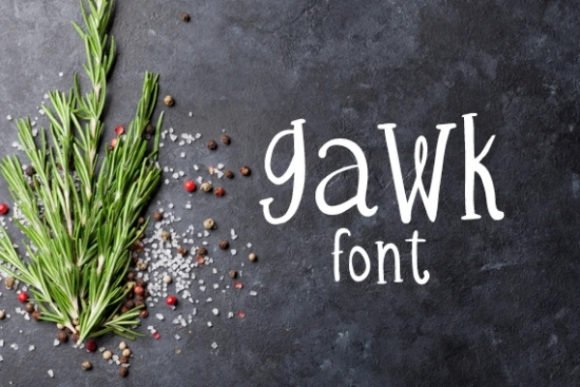 Gawk Font - Featured Image