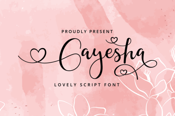 Gayesha Font - Featured Image