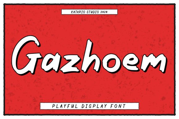 Gazhoem Font - Featured Image