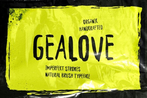 Gealove Font - Featured Image