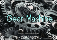 Gear Machine Font - Featured Image