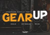 Gear Up Sporty Font - Featured Image