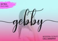 Gebby Font - Featured Image