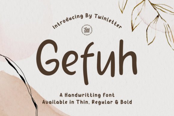 Gefuh Font - Featured Image