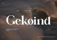 Gekoind Font - Featured Image