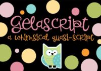 Gelascript Font - Featured Image