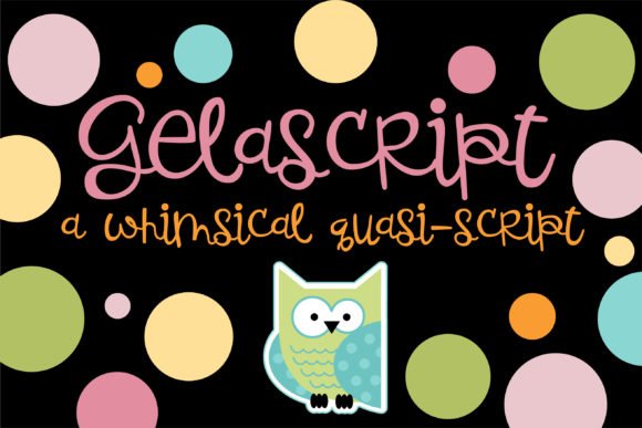Gelascript Font - Featured Image