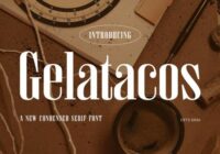 Gelatacos Font - Featured Image