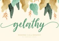 Gelathy Font - Featured Image