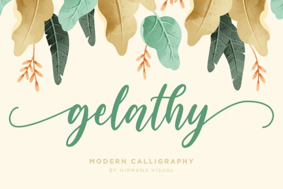 Gelathy Font - Featured Image