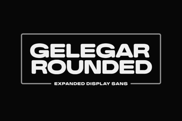 Gelegar Rounded Font - Featured Image