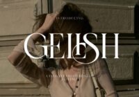 Gelish Font - Featured Image