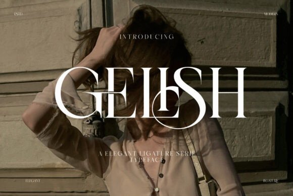 Gelish Font - Featured Image