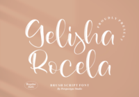 Gelisha Rocela Font - Featured Image