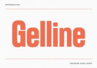 Gelline Font - Featured Image