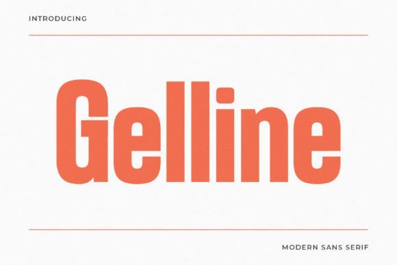 Gelline Font - Featured Image