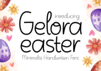 Gelora Easter Font - Featured Image