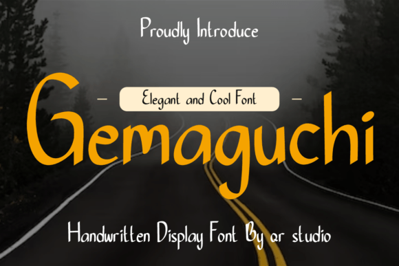 Gemaguchi Font - Featured Image