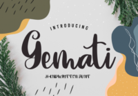 Gemati Font - Featured Image