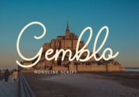 Gemblo Font - Featured Image