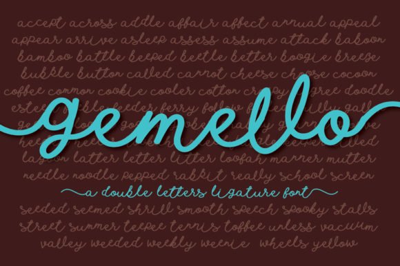 Gemello Font - Featured Image