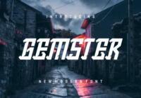 Gemster Font - Featured Image