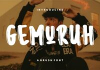 Gemuruh Font - Featured Image