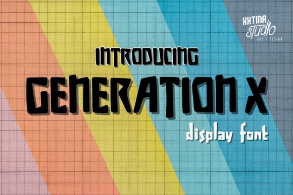 Generation X Font - Featured Image