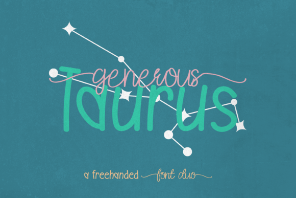 Generous Taurus Duo Font - Featured Image